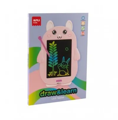 Tabletă de desen Apli - Ecran LCD, iepuraș