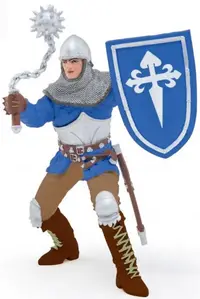 Figurina Papo The Medieval Era - Cavaler cu buzdugan