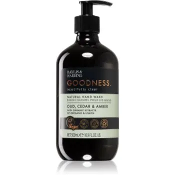 Baylis & Harding Goodness Oud, Cedar & Amber Săpun natural pentru mâini