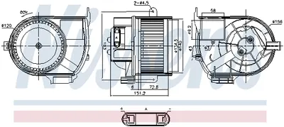 Ventilator habitaclu potrivit RENAULT CLIO II 1.2-3.0 09.98