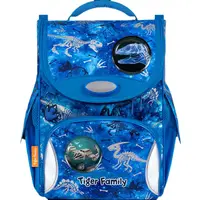 Ghiozdan neechipat nature quest, 35x31x19 cm, Dino and beyond, Go green, Tiger Family