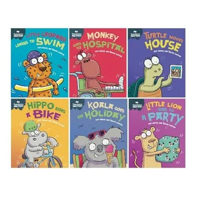 Sue Graves Experiences Matter Series 2 Collection 6 Books Set (little Lion, Monkey, Koala, Turtle, Little Leopard, Hippo)