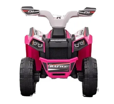 Atv electric copii Nichiduta Racing 01 Rose Red 45w, acumulator 6V4.5Ah,faruri led,roti robuste