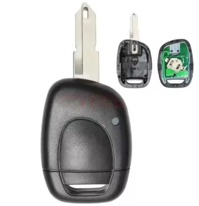 Carcasa cheie auto Techstar cu 1 buton si lama 206 pentru Renault – compatibila Clio, Kangoo, Megane, Twingo