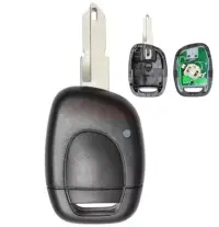 Carcasa cheie auto Techstar cu 1 buton si lama 206 pentru Renault – compatibila Clio, Kangoo, Megane, Twingo
