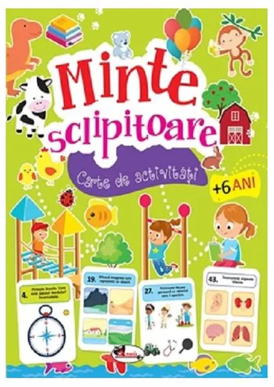 Minte sclipitoare. Carte de activități +6 ani - Paperback brosat - ***