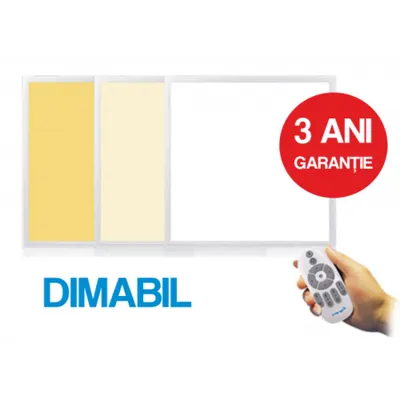 Panou Led Dimabil 595X595X10mm, 2-36W, 3000/4000/6000k
