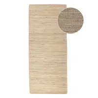 Covor tip traversă bej reversibil/țesut manual din amestec de iută 80x200 cm Handloom – Hanse Home