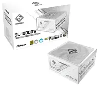 Alimentare Asrock - Steel Legend – SL-1000GW, 1000W, alb