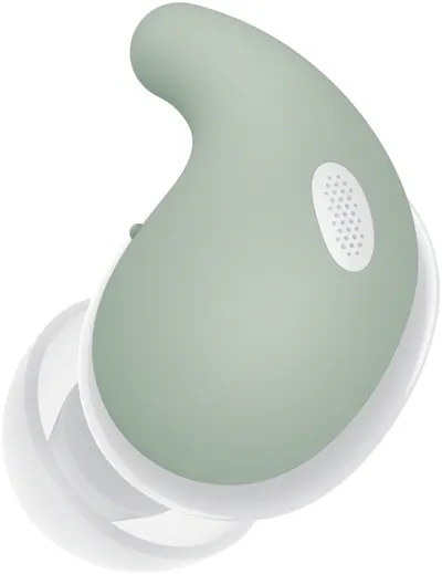 Vârfuri colorate din silicon pentru căști Sony - LinkBuds Fit, verde