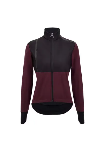 Jacheta ciclism dama Vega Absolute FW 2024 - Visiniu/Negru