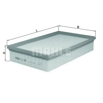 Filtru aer MAHLE ORIGINAL LX 296
