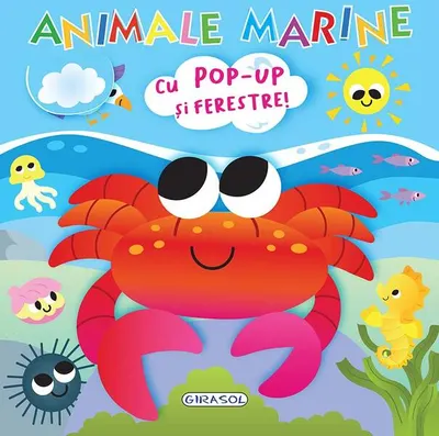 Deschide și descoperă - Animale marine - Board book