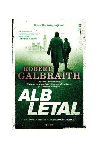 Alb letal (Vol. 4) - Paperback brosat - Robert Galbraith