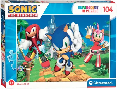 Puzzle Clementoni din 104 de piese - Sonic 2