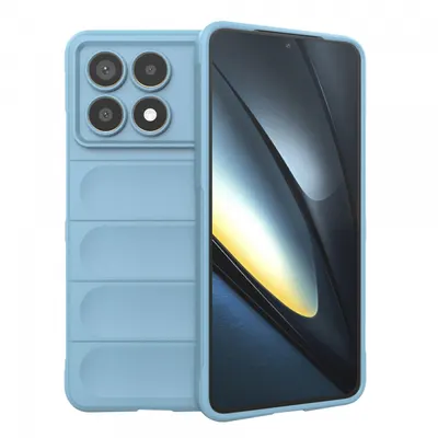 Husa pentru Xiaomi Poco F6 Pro, Techsuit, Magic Shield, Bleu