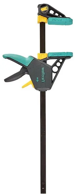 Menghină rapidă cu fălci din plastic Wolfcraft - EHZ PRO, 100 х 450 mm
