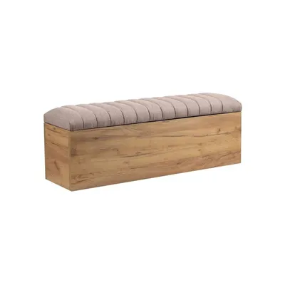 Bancă bej/în culoare naturală Oceane – Bobochic Paris