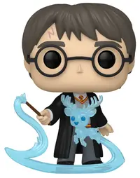 Figurină Funko POP! Movies: 25 Years of Harry Potter - Harry Potter cu Patronus (Special Edition) #205