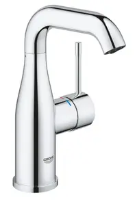 Baterie lavoar Grohe Essence 23463001, 3/8, marimea M, monocomanda, pivotanta, cartus ceramic, fara set evacuare, Crom