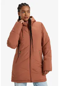 Geaca matlasata Better Weather - Caramel