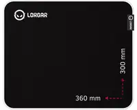 Mouse pad pentru jocuri Lorgar - Legacer 753, L, moale, negru/violet