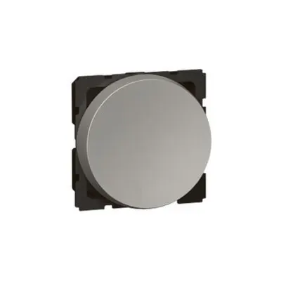 Intrerupator push-button Arteor - 2 rotund module - magnesium