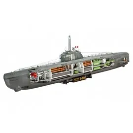 5078 deutsches uboot typ xxi mit interieur