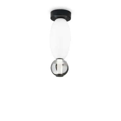 Lampa cu montaj pe tavan Lumiere-1 pl Alb