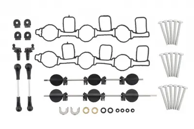 Set clapete turbionare galerie admisie potrivit AUDI A4 B7, A6 ALLROAD C6, A6 C6, A8 D3, Q7; VW PHAETON, TOUAREG 2.7D 3.0D 08.03-08.11