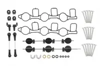 Set clapete turbionare galerie admisie potrivit AUDI A4 B7, A6 ALLROAD C6, A6 C6, A8 D3, Q7; VW PHAETON, TOUAREG 2.7D 3.0D 08.03-08.11