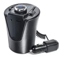 Modulator auto BX6 Bluetooth FM USB Negru