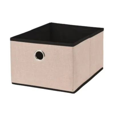 Cutie depozitare, deschisă, culoarea crem, 32x25x8 cm, Storage Solutions