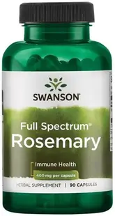 Full Spectrum Rosemary, 400 mg, 90 capsule, Swanson