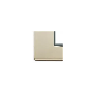 Placa ornament 7 module Vimar(Eikon) Galv.satin nickel