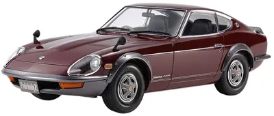 Model de asamblat TAMIYA Modern: Mașini - Nissan Fairlady 240ZG, 1971 an