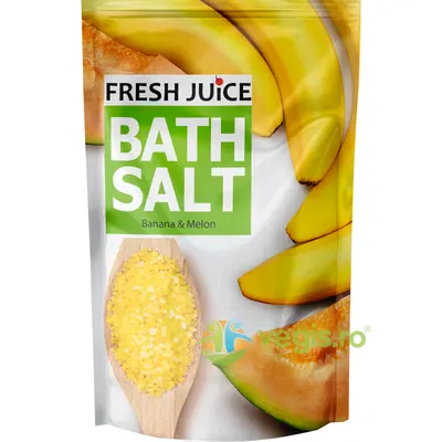Sare de Baie Spuma cu Banana si Pepene Galben 500g