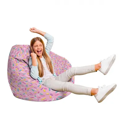 Fotoliu Puf Bean Bag tip Para L glazed sprinkle