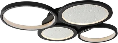 Plafoniera LED Rabalux - Aranis 71378, 40W, alb-negru