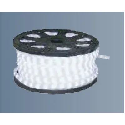 Tub Luminos 2 Canale Transparent cu Leduri Alb Cald