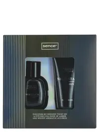Sence Collection Caseta barbati:Parfum+Gel de dus 90+100 ml Nightstate
