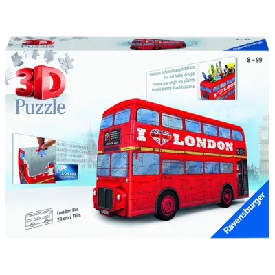 Puzzle 3d Autobuz Londra, 216 Piese