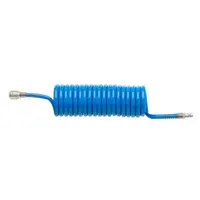Furtun Compresor, Hogert, 15 m, Albastru, Rezistent