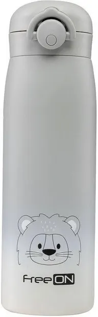 Termos din oțel inoxidabil Freeon - 480 ml, gri