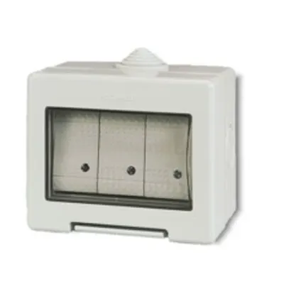 Doza aparenta FOR MODULAR DEV.nIP55 2+2 MOD. 137x82x66mm 2x16A FRENCH Priza