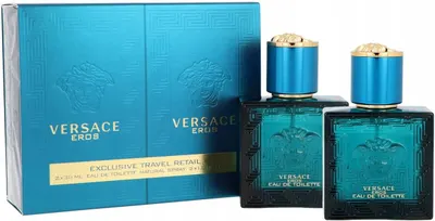 Versace Set Eros - Apă de toaletă, 2 х 30 ml
