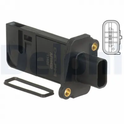 Senzor Debitmetru (4 Pin, Cartus) Potrivit Volvo S60 Ii, S80 Ii, V50, V60 I, V70 Iii, Xc60 I; Citroen Jumper Ii; Ford B-Max, Ecosport, Fiesta Vi, Galaxy Ii, Galaxy Mk Ii 1.0-5.0 06.02