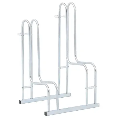 Gossi suport pentru 2 biciclete de sine statator, otel galvanizat