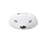 Camera supraveghere IP Dome Fisheye TP-Link VIGI InSight S655I, 5MP, 1.44 mm, IR 10m, microfon si difuzor, slot card, PoE