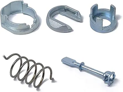 Kit reparatie butuc yala cilindru usa Techstar, compatibil Seat Ibiza, Cordoba, VW Polo, Caddy, Inca, cod 6K4837223A